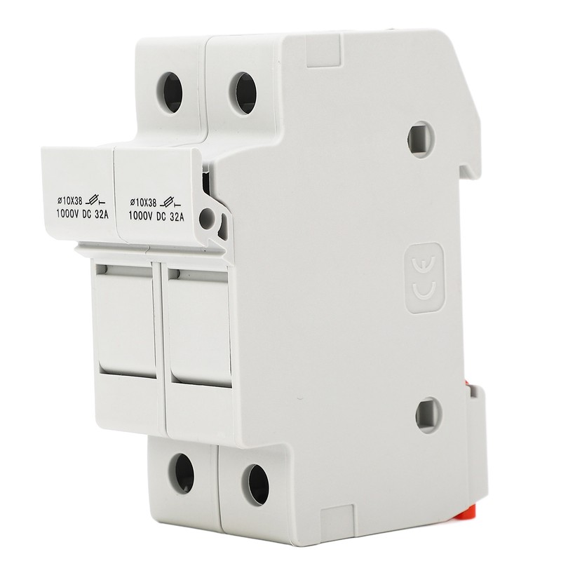 DC Fuse Holder Quick Breaking 2P 32A 10x38 Photovoltaic Fuse