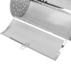 Rolling Grilling Basket Stainless Steel Grill Cage Round Stainless Steel