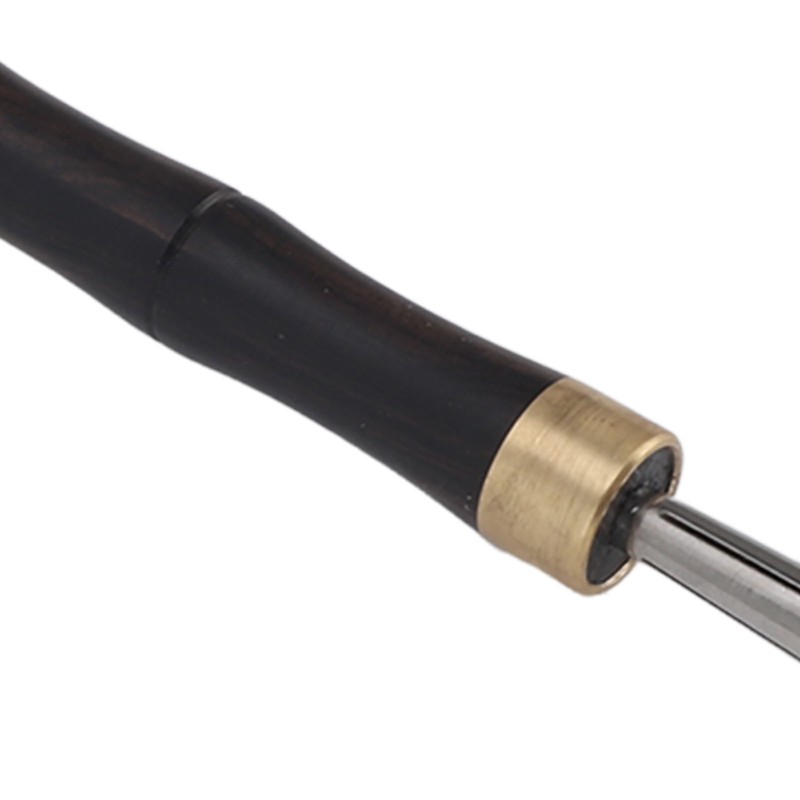 Pin Vise Hand Drill Wooden Handle Comfortable Grip Portable Pin