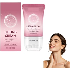 Crema reafirmante con péptidos, hidratante antiedad con múltiples péptidos, reafirma la piel flácida del rostro y el cuello, aumenta la elasticidad, suaviza las arrugas y líneas de expresión (PCS1)