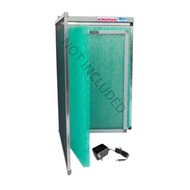 Wingman1 Electronic AC Furnace Air Filter Replacement Pads Year Supply - 4 Changes (20x24x1)