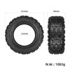 LHROPA 90/70-6 10-inch Rubber Explosion-proof 10" Off-Road Tubeless Tire Replace