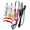 USHTIGER Fusion Hair Extension Tools Connector Wands Install Fusion Flat