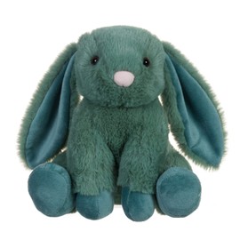 Apricot Lamb Toys Plush Green Bunny Rabbit Stuffed Animal with Fluffy Soft Ears (Green Bunny, 8 Inches)