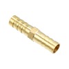 X AUTOHAUX 1 Set 8mm Copper Hose Barb Fitting Connector