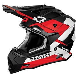 Castle X Mode MX Corsa Off-Road/MX/ATV/UTV Helmet in Matte Red, Size Medium