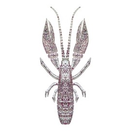 RUDIE'S Roodies Grouper Eater Shrimp Tagui Shrimp RUDIE'S 10 Flickering Glow Cherry Blossom 2.5"