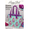 Lazy Girl Designs Harper Holdall Tote Pattern by Lazy Girl