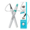 Eyebrow Pen with 4-Fork-Tip Create Natural Hair-Like Brows Black