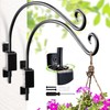 Lifyzoon Swivel Bird Feeder Hanger Hook: 2Packs 12Inch Swivel Hanging