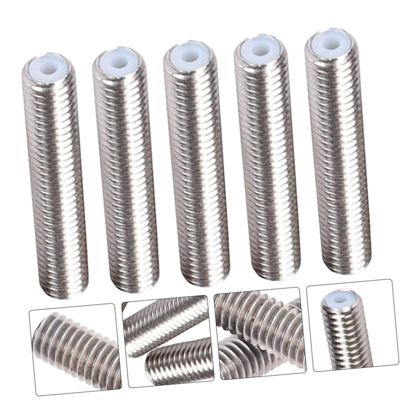 CHILDWEET 5pcs Printer Extruder Tube PTFE Feeding Tube Thread Filament