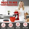 KITOART Silicone Bowl Liners with Lids for KitchenAid 5 QT