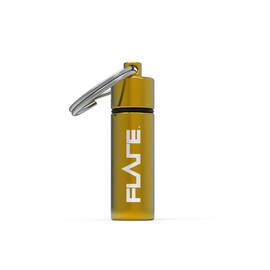Flare Audio Capsule Yellow - Durable Lightweight Aluminium Waterproof Keyring