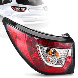BeamTrack Tail Lights Assembly Compatible with 2013 2014 2015 2016 2017 Chevy Traverse Left Driver Side Rear Taillights Brake Turn Signal Lamp Halogen Lighting Replace: 84266019 23301756