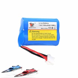 HONGXUNJIE Control RC Boat, Fast Remote Control Boat for Pool and Lakes, High Speed 25/35 km/h, Distance Indicator, Automatic Flip, Toy Gift for Boys Girls