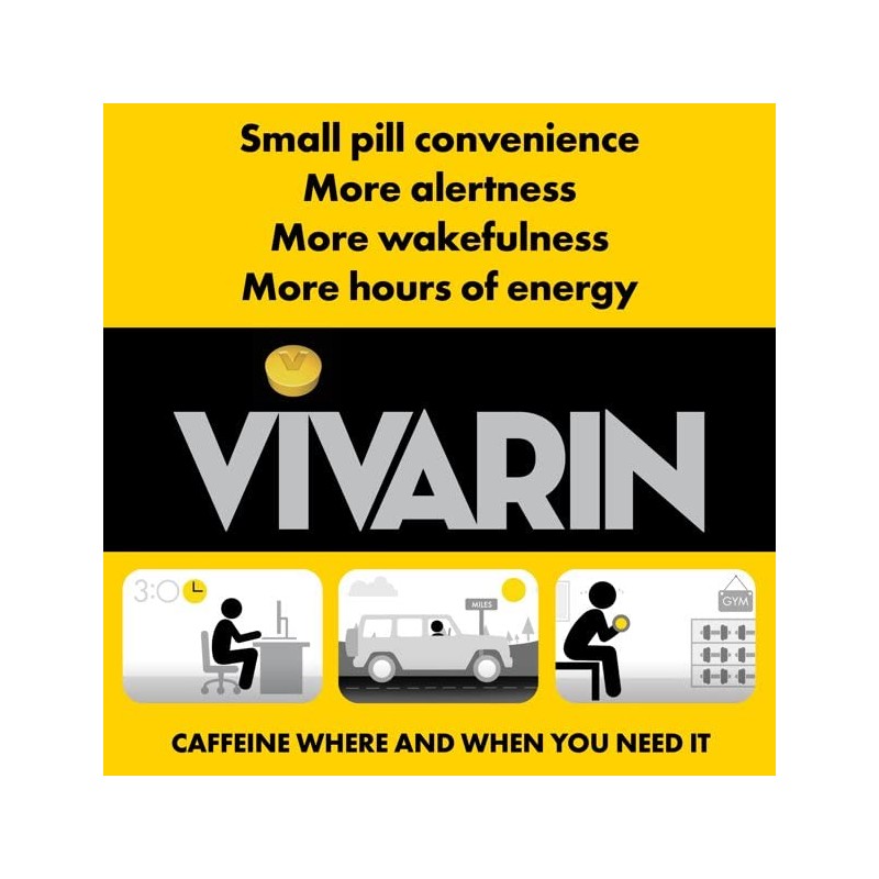 Vivarin Tabs 16ct Size 16ct Vivarin Tablets 16ct