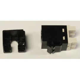 COMMSCOPE SL10G BLK 24 NETCONNECT SL10GC6A 2402 SL Series Modular JACK RJ45 CAT6