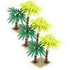 LONESTAR Bricks Building Blocks City Building Kit Trees 3 x