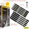 DOLLAR Pointer Plus BLACK Fineliner Fine Line Pens (10 x