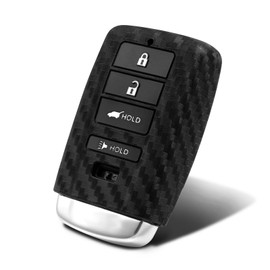 WORCAS - Funda para llavero compatible con Acura ILX MDX RDX RLX TL sin llave, diseño remoto de fibra de carbono