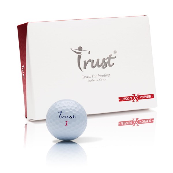 Trust Bison X Power Urethane Golf Ball. 2024 K9 Model,