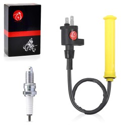 Ignition Coil & Spark Plug w/Cap For Honda XR250R 1996-2004 XR250L 1991-1996