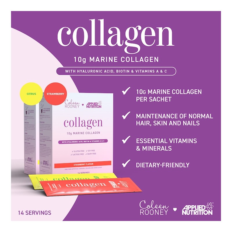 Applied Nutrition X Coleen Rooney Marine Collagen Citrus Flavour 14