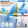 48 Pack Clothes Pegs for Washing Line with Bag, Extra