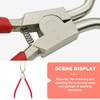 IWOWHERO Galvanized Tub Spring Expansion Tool Washer Spring Pliers for