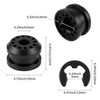 2-Pack Transfer Case Shifter Linkage Control Lever Bushing Grommet with