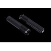 DMR Deathgrip 2 Flangeless Handlebar Grips (Black, Thick)