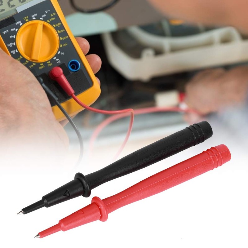 2-Piece Multimeter Probe Voltmeter Accessories, Multimeter Test Probe Kit, Measuring