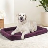 Patas Lague Bolster Dog Bed for Extra Small Dogs 16''x12'',