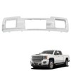 munirater Front Bumper Skid Plate Chrome Plastic Replacement for 2015-2019