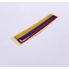 DIGIART INTERNATIONAL 1 COLOMBIAN COLOMBIA FLAG 3D EPOXY CAR EMBLEM