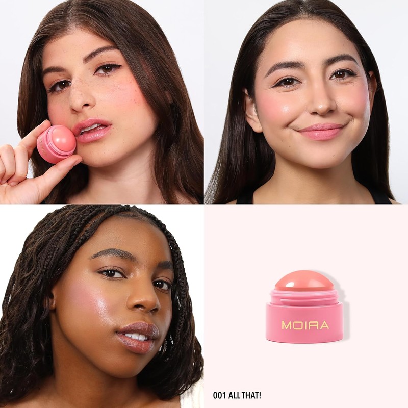 Moira Rubor Soft Blush Balm (001, All that!)