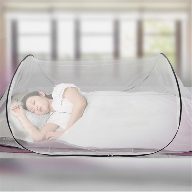 Fransande Foldable Mosquito Net, Ultra Light Pop-up Mosquito Net, Portable