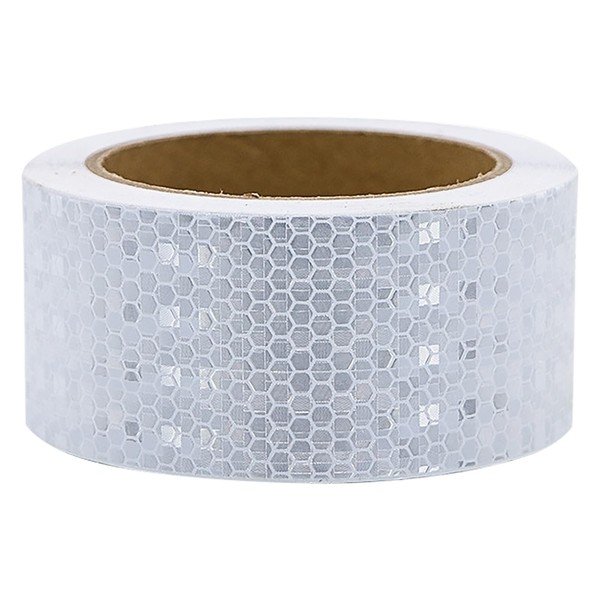 EULAPGOE White Reflective Tape Outdoor Waterproof Reflector Tape for Trailers,