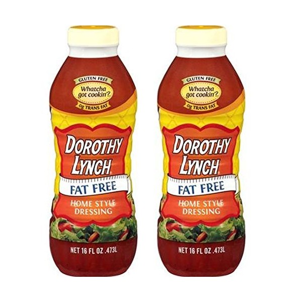 Dorothy Lynch Home Style Salad Dressing Fat Free 16 Ounce Bottle (Pack of 2) by Dorothy Lynch