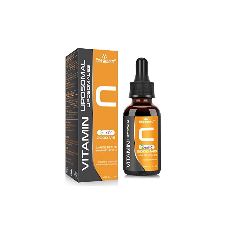Liposomal Vitamin C Liquid 2000mg – High Absorption Vegan Formula