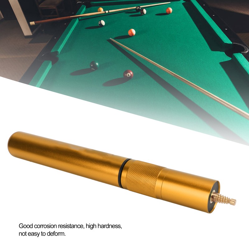 9 Inch Billards Cue Lengthening Extender Telescopic Aluminum Alloy Pool