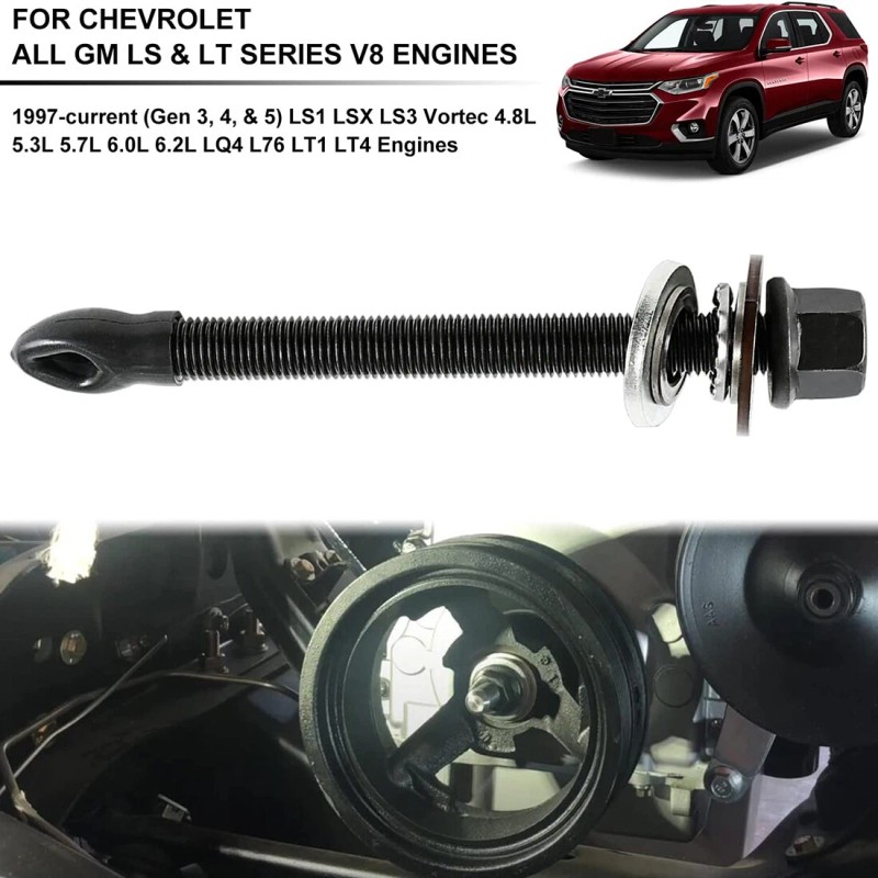 For GM LS LT Harmonic Balancer Installation Tool For Chevy