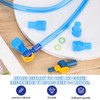 PEUTIER 9pcs Bite Valve Replacement for Camelbak, Blue Bladder Replacement