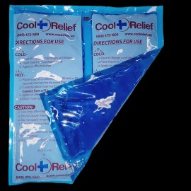 COOL + RELIEF WWW.COOLRELIEF.NET Large Replacement Gel Ice Pack Insert