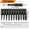 CYLBAQ Square, Triangle Head and Y Shaped Tri Wing Screwdriver