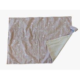 avo+cado Washable Changing Mat for On the Go - 70 x 50 cm - Compact Changing Mat for Babies - Ideal as a Changing Table Mat, Bed Mat or Changing Mat (Wild Plants)