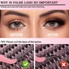 Wispy Lash Clusters Kit 800pcs Lash Extension Kit DIY Eyelash