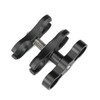 Sea Frogs Aluminum Alloy Clamp, Ball Joint Bracket Arm, Two