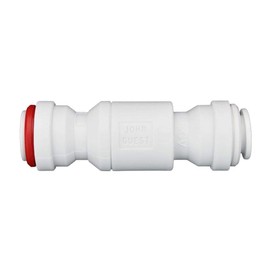 John Guest 3/8 Inch Imperial Single Check Valve, Push To Connect Plastic Plumbing Fitting, 3/8SCV
