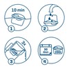 Wessper Water Filter Cartridges Set of 4 | Replacement for